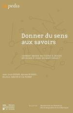 Donner du sens aux savoirs