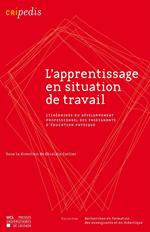 L'apprentissage en situation de travail