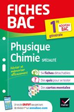 Fiches bac Physique-Chimie 1re générale (spécialité)