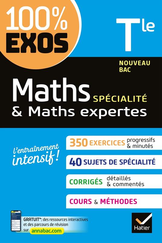 Maths (spécialité) & Maths expertes (option) Tle générale