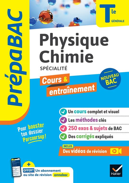 Prépabac - Physique-Chimie Tle générale (spécialité) - Bac 2025