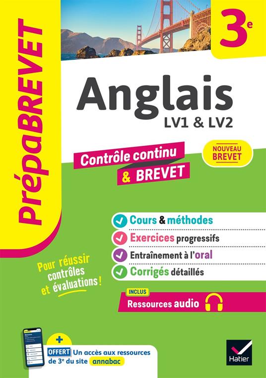 Prépabrevet - Anglais 3e - Brevet 2025