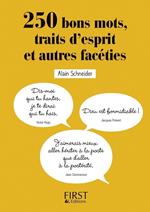 Petit Livre - 250 bons mots, traits d'esprit et autres facéties