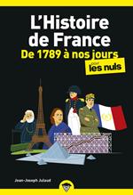 L'Histoire de France Poche Pour les Nuls - De 1789 à nos jours NE