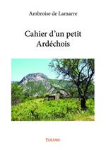 Cahier d'un petit Ardéchois