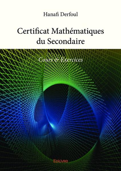 Certificat Mathématiques du Secondaire