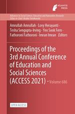 Proceedings of the 3rd Annual Conference of Education and Social Sciences (ACCESS 2021)