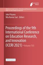 Proceedings of the 9th International Conference on Education Research, and Innovation (ICERI 2021)