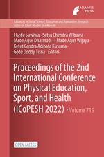 Proceedings of the 2nd International Conference on Physical Education, Sport, and Health (ICoPESH 2022)