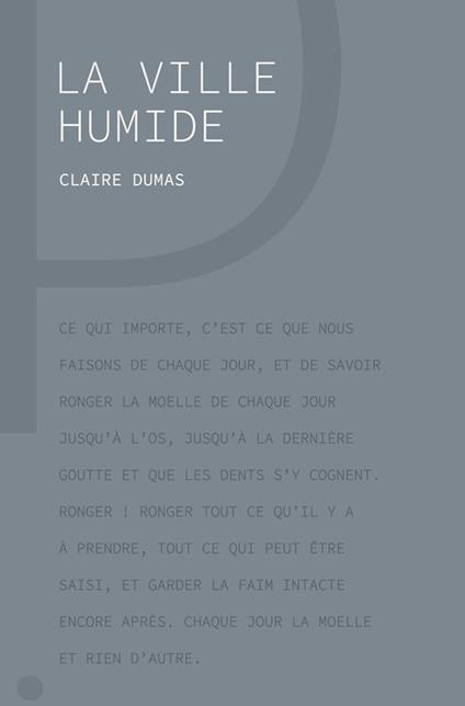 La Ville Humide