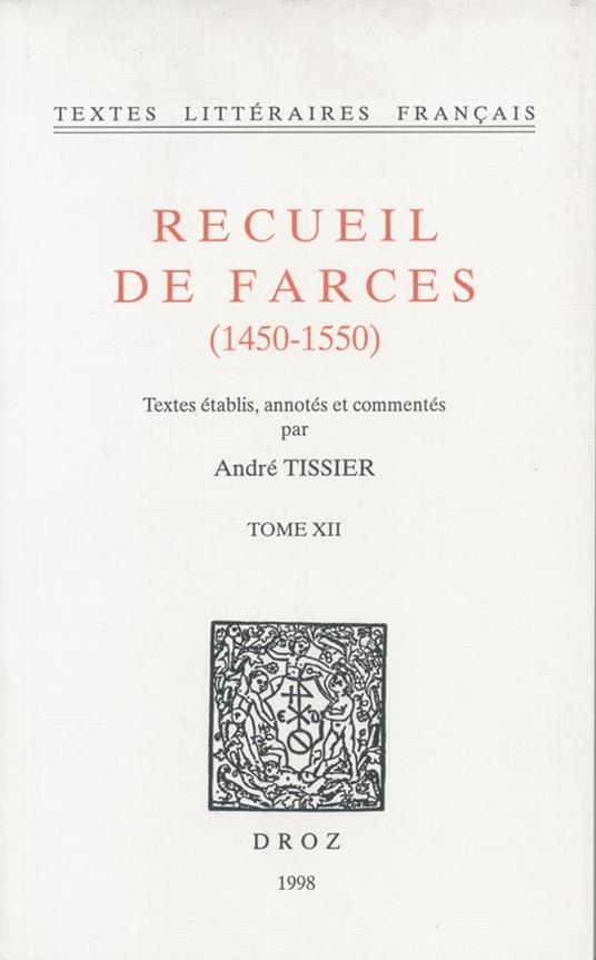 Recueil de farces (1450-1550)