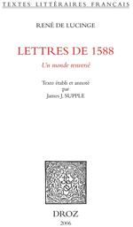 Lettres de 1588 : un monde renversé