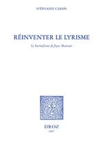 Réinventer le lyrisme : le surréalisme de Joyce Mansour