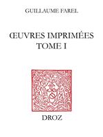 OEuvres imprimées (Tome I), Traités messins (Tome I)