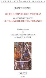 Le Triumphe des vertuz. Quatrième traité, Le Triumphe de Temperance (BnF, fr. 144)