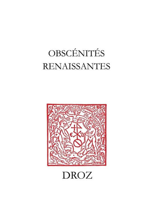 Obscénités renaissantes