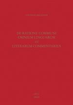 De ratione communi omnium linguarum et literarum commentarius