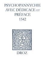 Recueil des opuscules 1566. Psychopannychie avec dédicace et préface (1542)