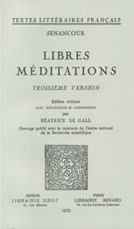 Libres méditations