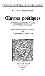 OEuvres poétiques