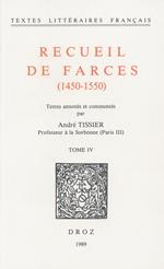 Recueil de farces (1450-1550)