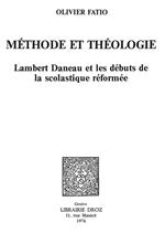 Méthode et théologie