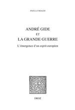 André Gide et la Grande Guerre