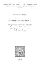 Le Privilège des livres