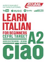 Learn Italian. CEFRL target A2. Con Audio in streaming