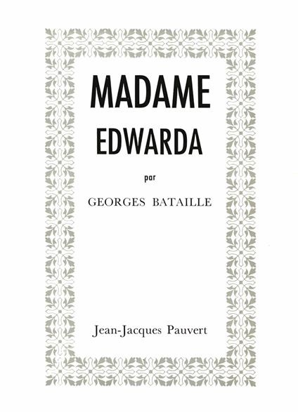 Madame Edwarda