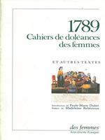1789 Cahiers de doleances des femmes