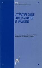 Littérature orale : paroles vivantes et mouvantes