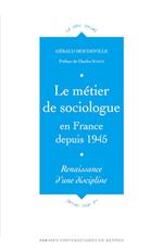 Le métier de sociologue en France depuis 1945