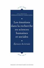 Les émotions dans la recherche en sciences humaines et sociales