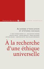 A la recherche d'une éthique universelle