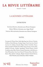 La Revue Littéraire N°41