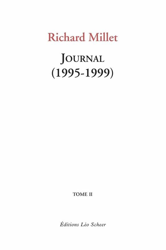 Journal (1995-1999) Tome II