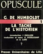 G. de Humboldt. La tâche de l'historien