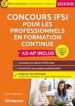 Concours IFSI pour les professionnels en formation continue - AS-AP inclus - Concours 2023-2024