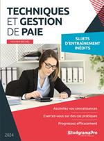 Techniques et gestion de paie - Sujets d'entraînement inédits