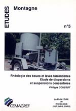 Rhéologie des boues et laves torrentielles