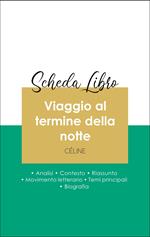 Scheda libro Viaggio al termine della notte (analisi letteraria di riferimento e riassunto completo)