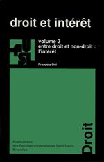 Droit et intérêt - vol. 2