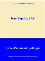 Traité d'économie politique