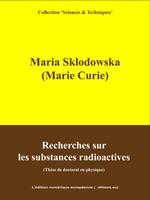 Recherches sur les substances radioactives