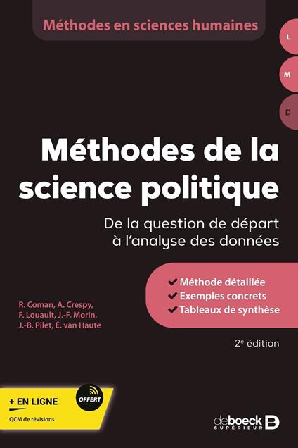 Méthodes de la science politique : De la question de départ à l'analyse des données