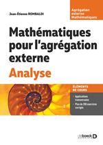 Mathématiques pour l’agrégation externe. Analyse