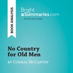 No Country for Old Men by Cormac McCarthy (Book Analysis)