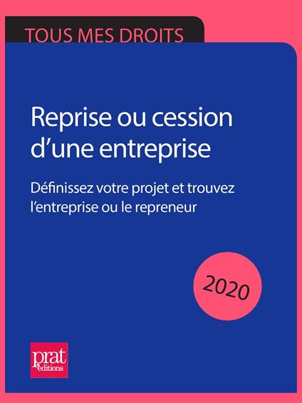 Reprise ou cession d’une entreprise 2020