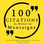 100 citations de Michel de Montaigne